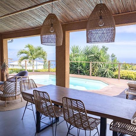 Villa Cactus Avec Piscine Et Vue Mer La Saline Les Bains Exterior foto