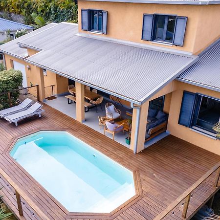 Villa Cactus Avec Piscine Et Vue Mer La Saline Les Bains Exterior foto