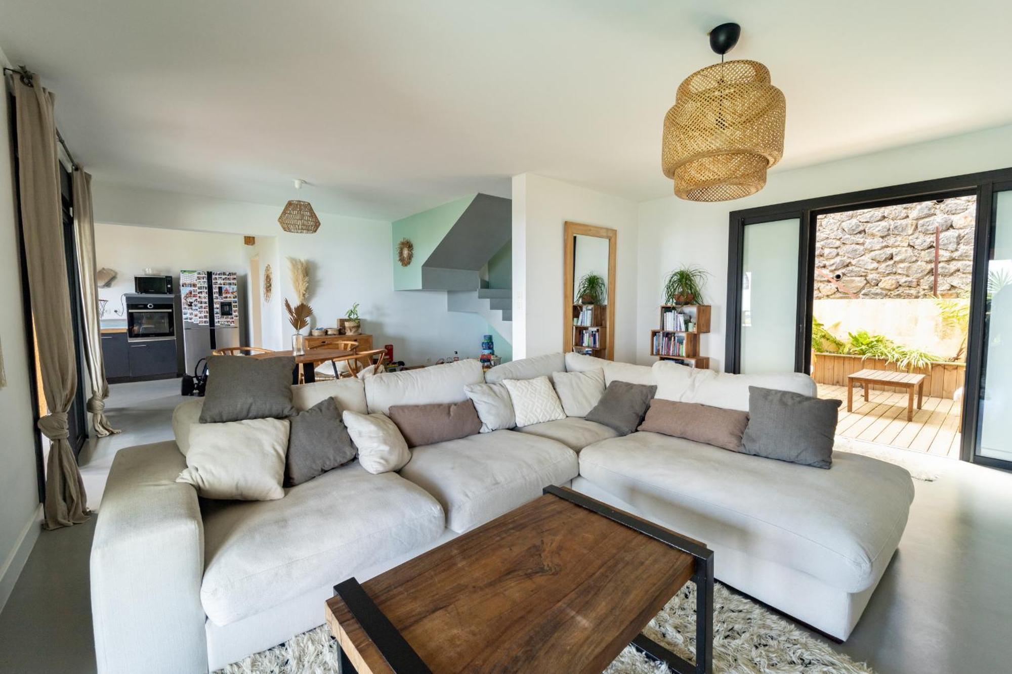 Villa Cactus Avec Piscine Et Vue Mer La Saline Les Bains Exterior foto