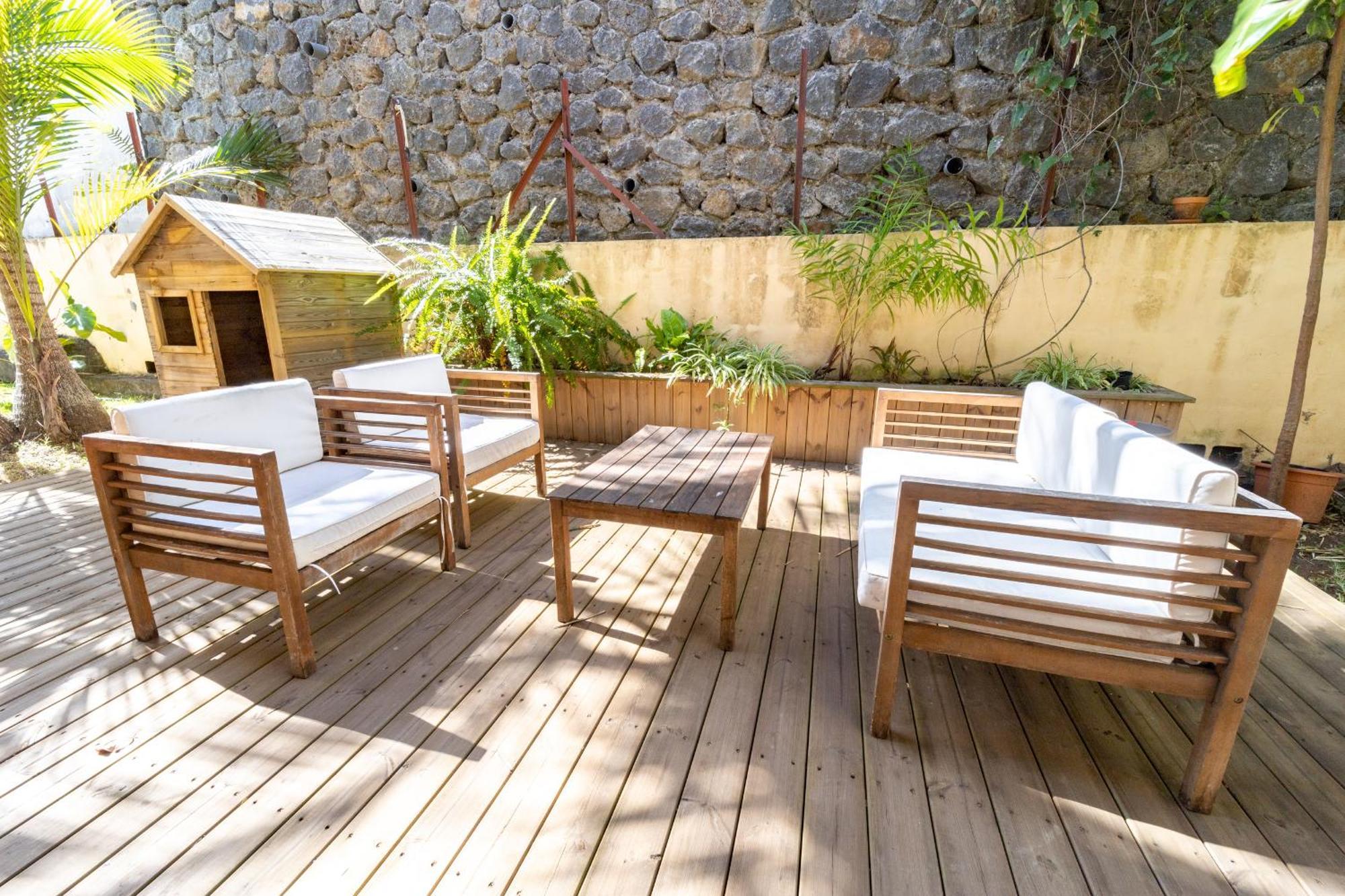 Villa Cactus Avec Piscine Et Vue Mer La Saline Les Bains Exterior foto